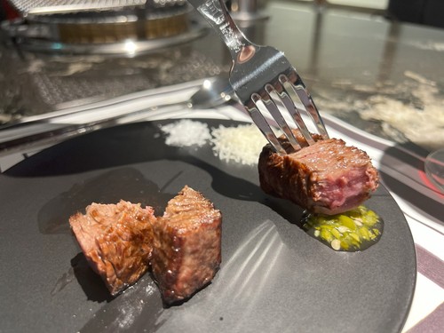 한우부티크 강남점 dry aging 스테이크